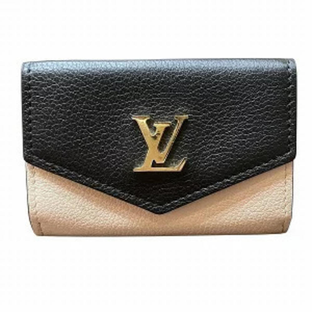 Louis Vuitton Portefeuille Lock Tri fold Wallet